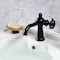 Kingston Brass KS3540RKX Single-Handle Bathroom Faucet with Push Pop-Up, Matte Black KS3540RKX - alternate 2